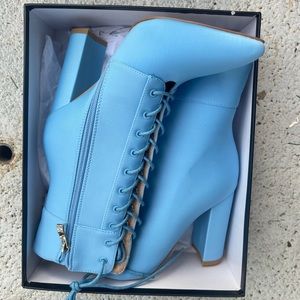 Azalea Wang Lace Up Boots